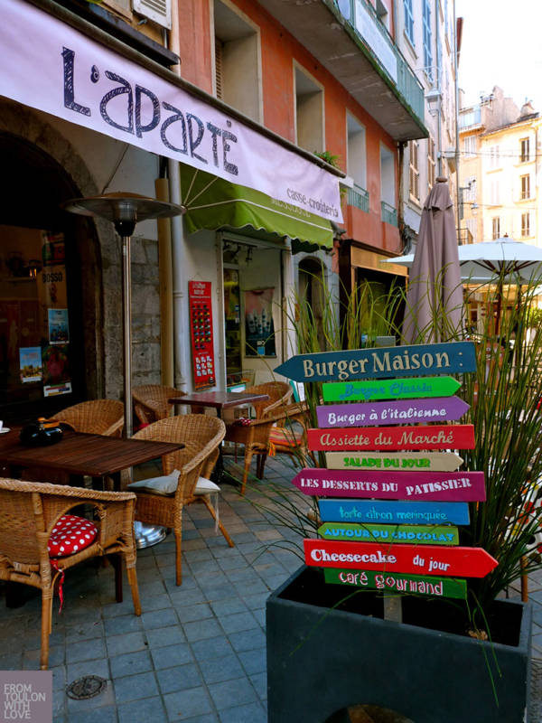 Restaurant salon de thé L'Aparté Toulon