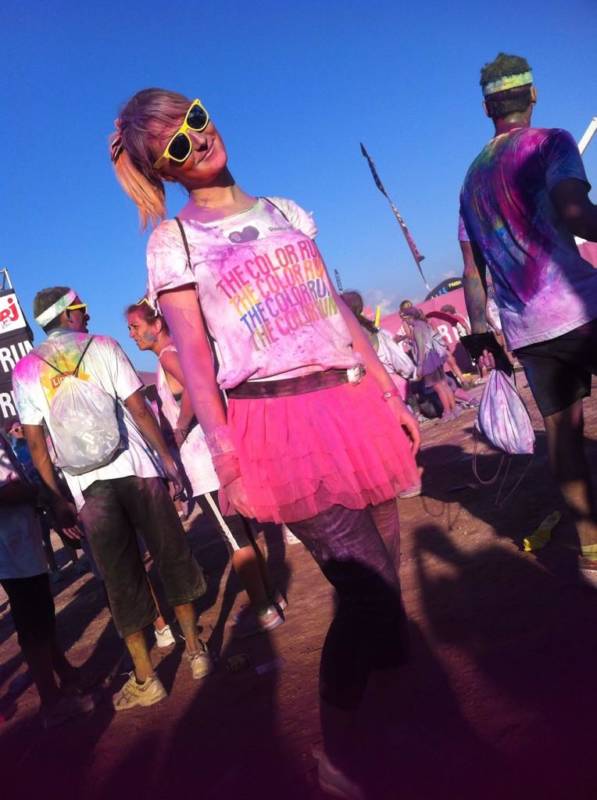 blogueuse From Toulon with Love team tutu Color Run Marseille 2014