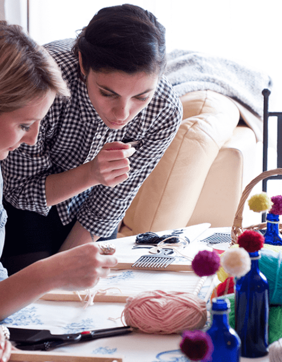 J’ai testé l’atelier DIY tissage contemporain de Julie Robert