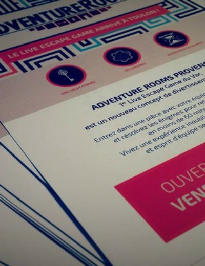 Le « live escape game » by Adventure Rooms s’installe à Toulon