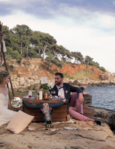 Shooting d’inspiration « mariage hippie chic »