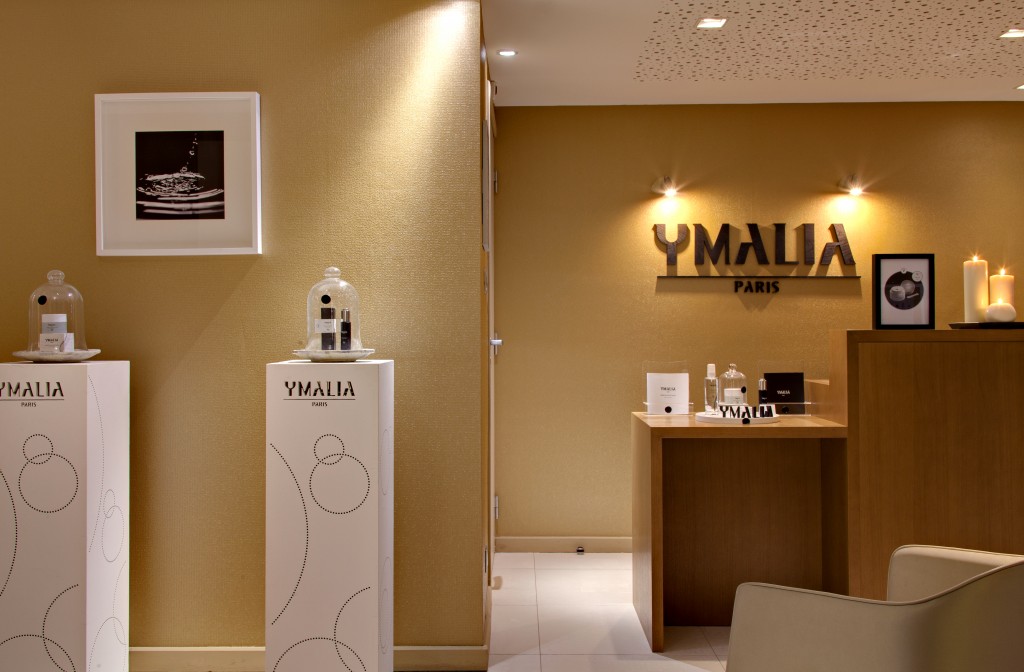 Présentoir Ymalia blog beauté Spa hotel renaissance aix en provence