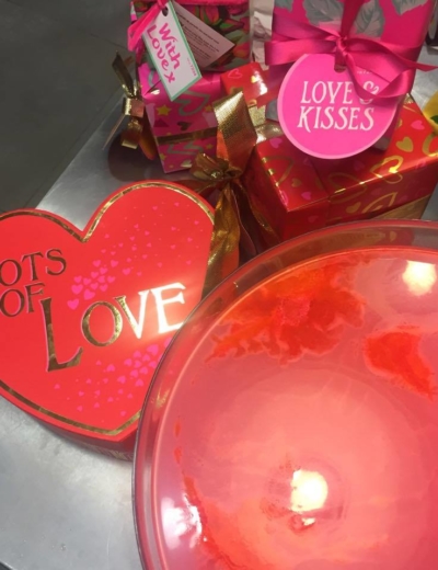 Love de la collection Saint-Valentin LUSH
