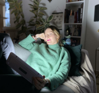Ma cure avec la lampe de luminothérapie à la maison